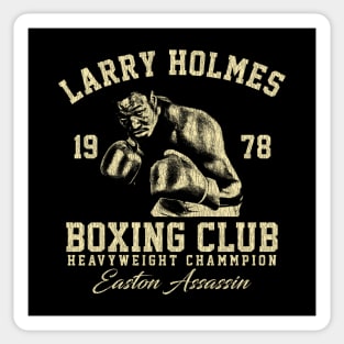 Boxing Club Larry Holmes Cream Sticker